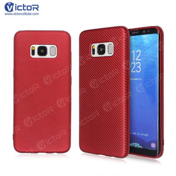 carbon fiber phone case - phone case for Samsung s8 - protective phone case - (12)