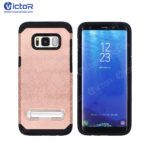 samsung s8 case - combo case - case with kickstand - (1)