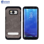 samsung s8 case - combo case - case with kickstand - (3)
