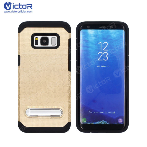 samsung s8 case - combo case - case with kickstand - (5)