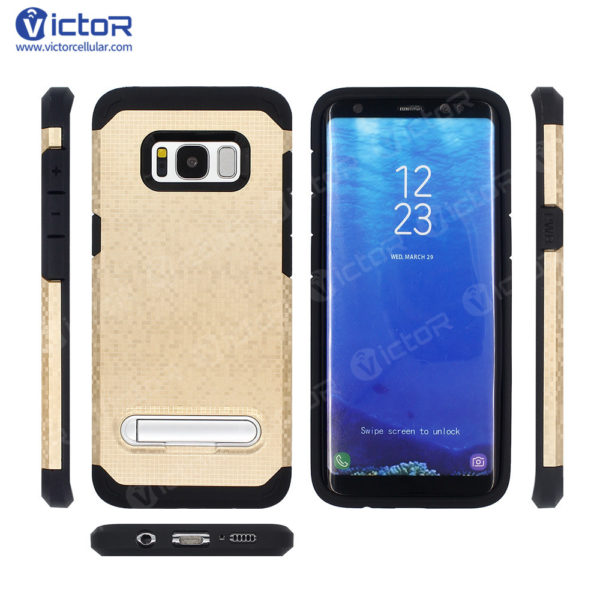 samsung s8 case - combo case - case with kickstand - (7)