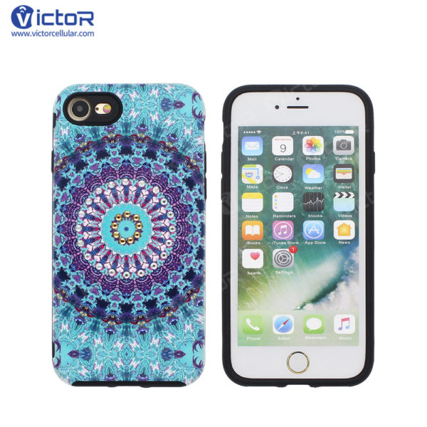 wholesale phone cases - combo case - case for iPhone 7 - (13)
