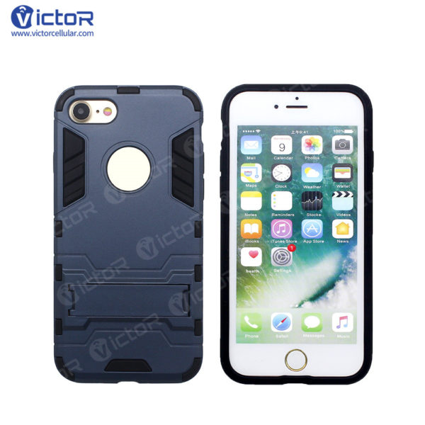 case for iphone 7 - armor case - case with stand - (3)