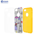 clear phone case - combo case - case for iPhone 7 - (12)