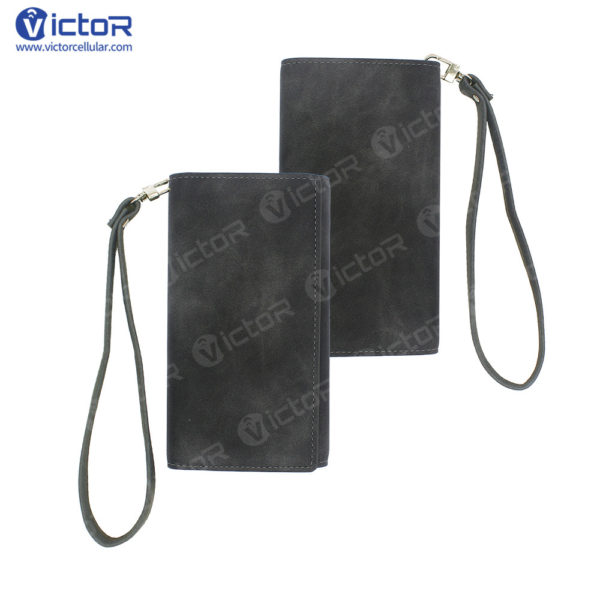 wallet leather case - leather case iPhone 7 plus - case 7 plus - (4)