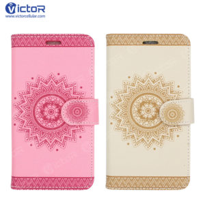 wallet leather case - leather phone case - case for samsung - (10)