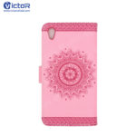 wallet leather case - leather phone case - case for samsung - (2)