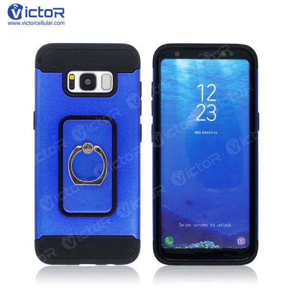 samsung s8 protector case - Samsung S8 case - case with ring - (1)